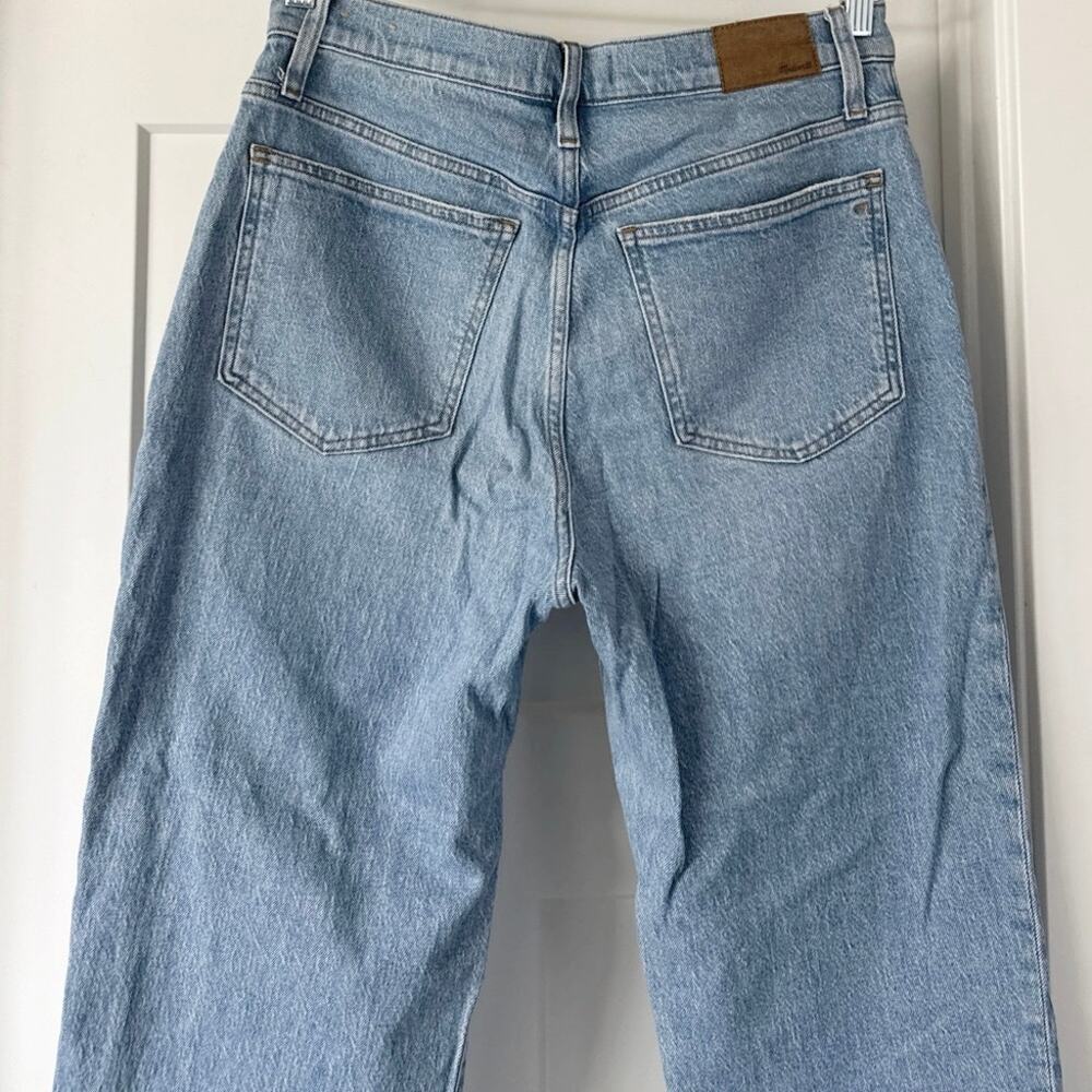 Madewell Perfect Vintage Straight Jeans Womens 29 High Rise Medium Wash *EUC - Picture 6 of 10